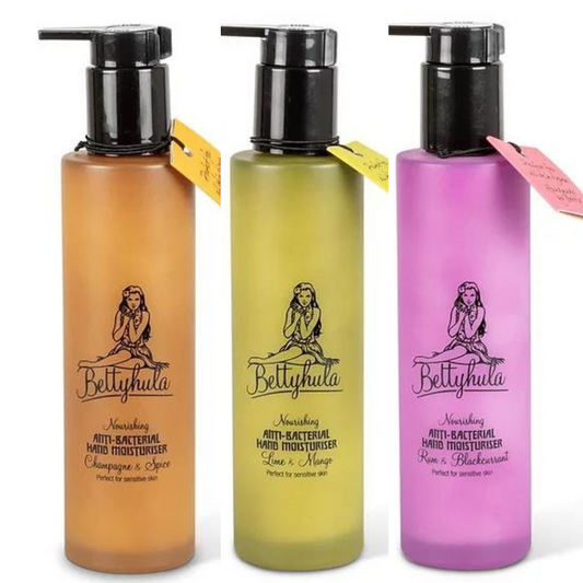 vegan hand moisturiser lotion with anti-bacterial properties for sensitive skin