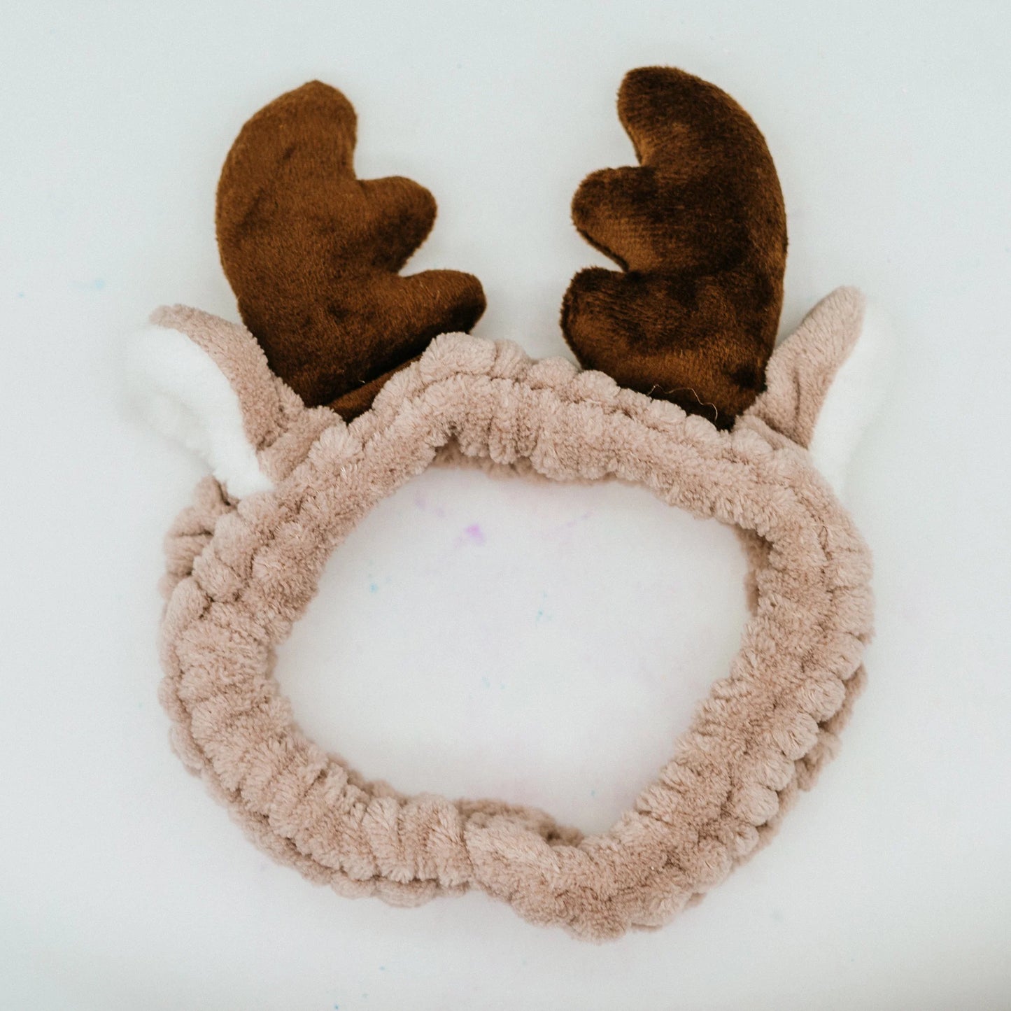 Christmas Reindeer fluffy headband