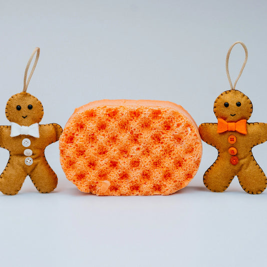 Christmas Gingerbread Soap Sponge