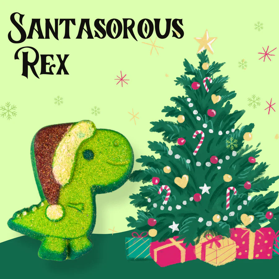 Santasorous-Rex Bath Bomb