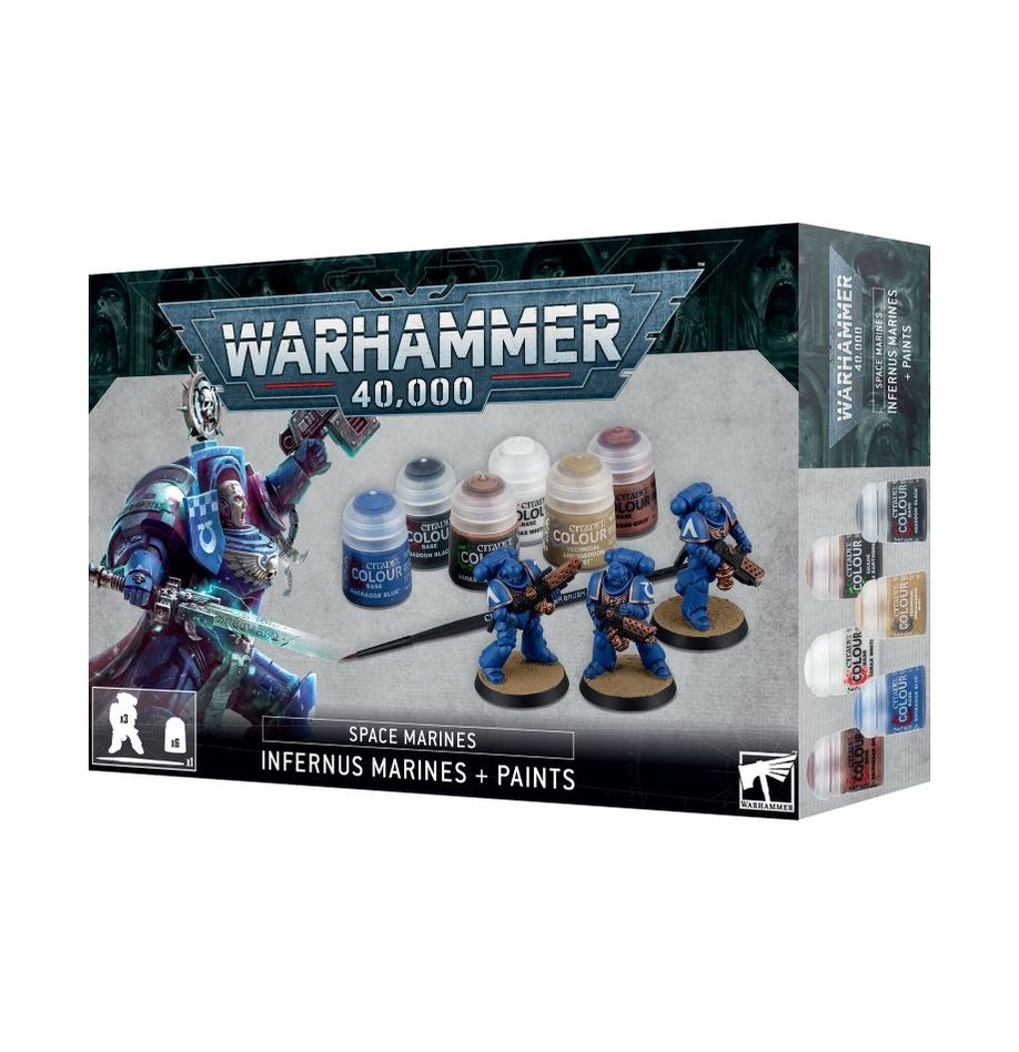 Space Marines: Infernus marines & Paints