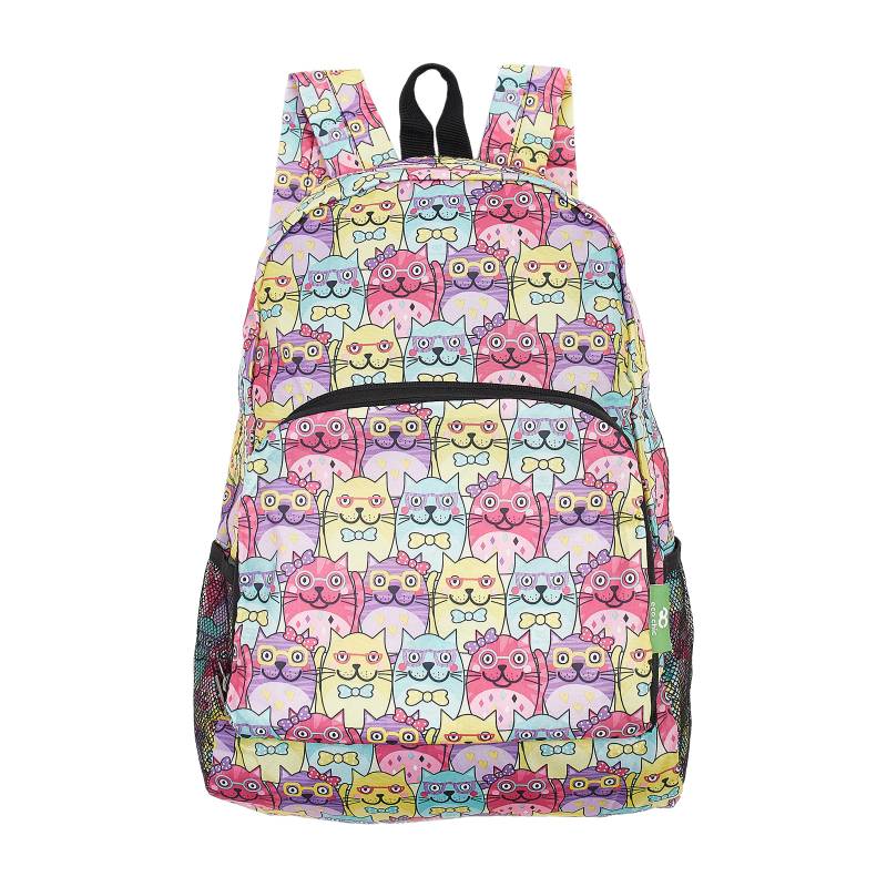 Foldable Rucksacks (made from recycled bottles)