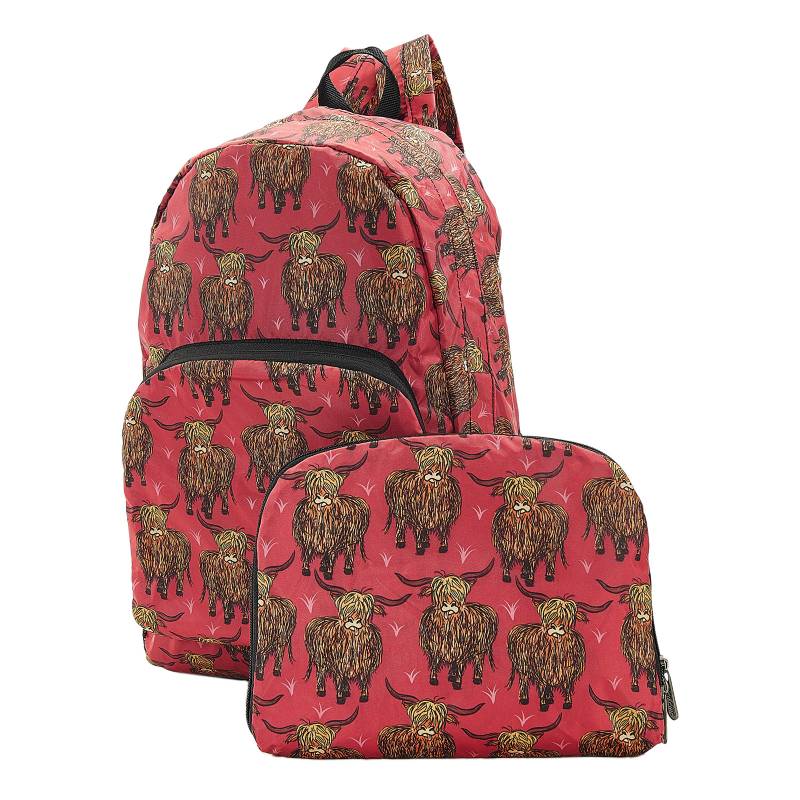 Foldable Rucksacks (made from recycled bottles)