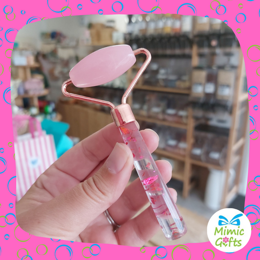 Mini Rose Quartz Facial Roller