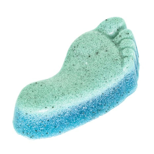 Pumice and soap exfoliating foot scrub