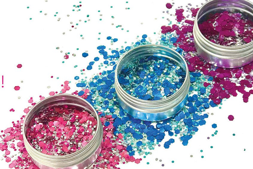Turquoise Glitter