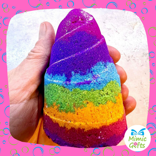 Rainbow Cone Bath Bomb (Limited Edition)