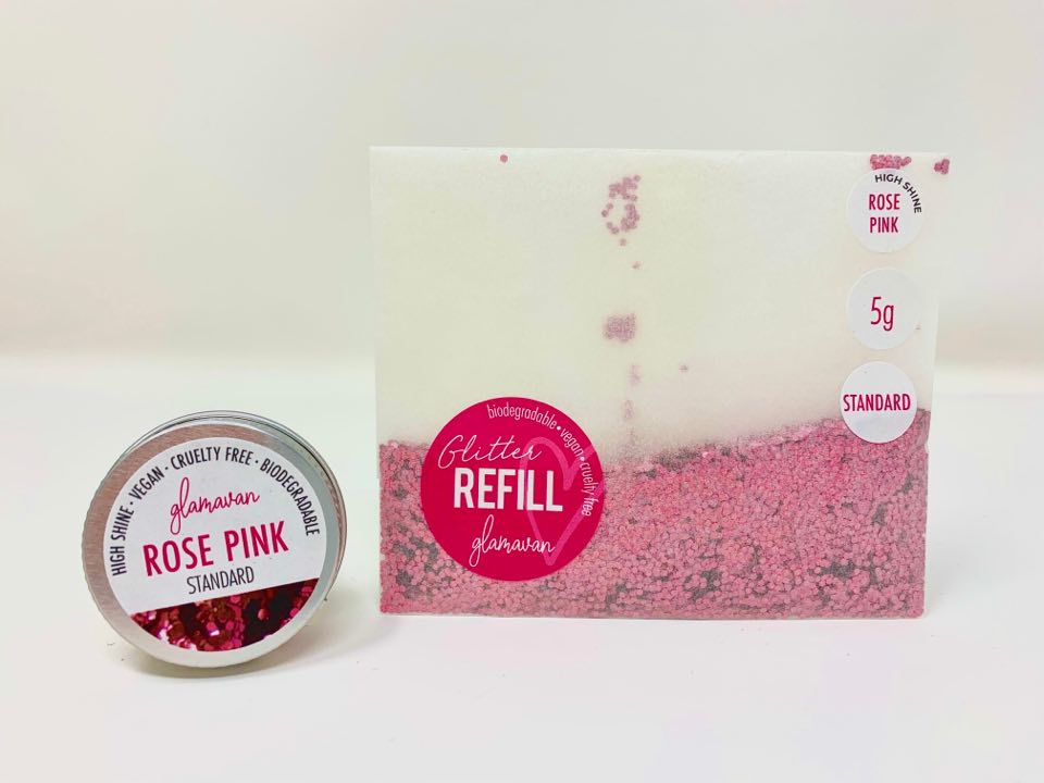 Hot Pink Glitter