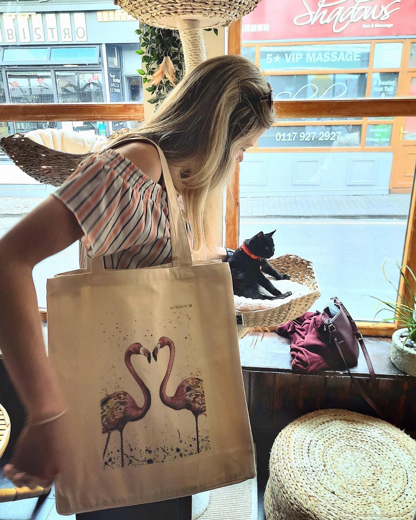 Large Cotton shopper bag (Fairtrade & Organic Cotton)