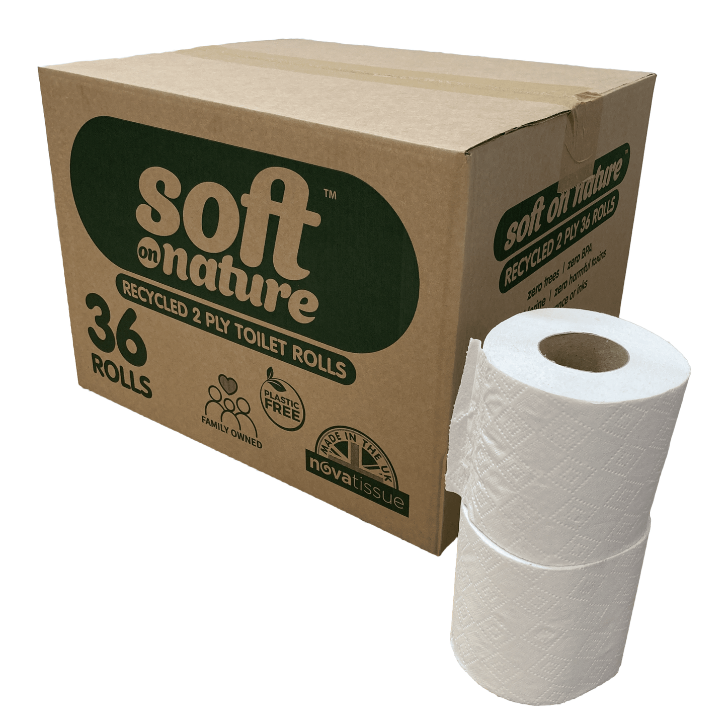 Plastic-free Toilet Rolls & Kitchen Roll