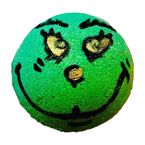 Santa-Grinch-Snowman sphere Bath Bombs