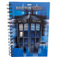 Doctor Who Tardis Notebook A5 spiralbound