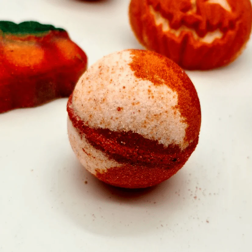 Pumpkin Spice Bath Bomb