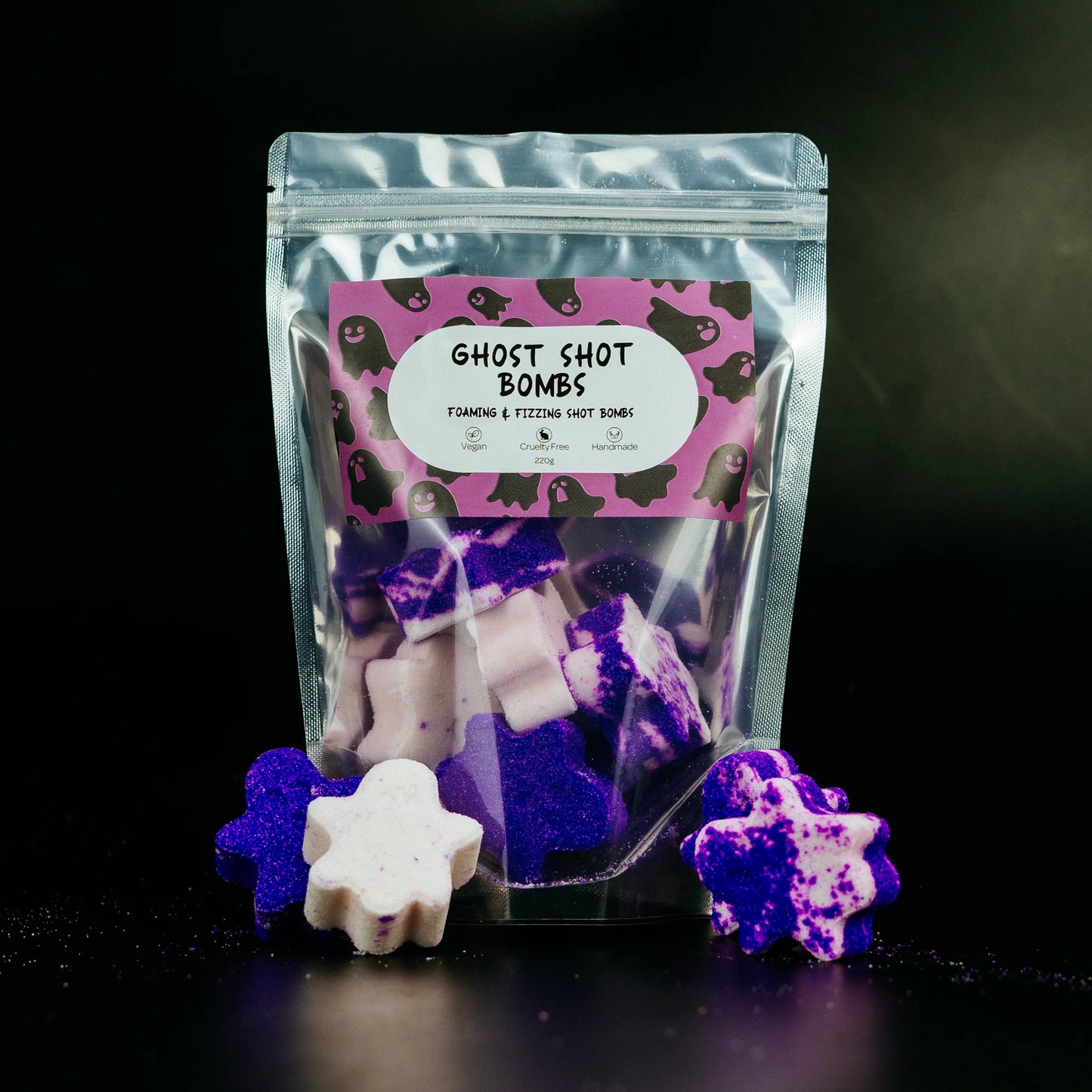 Ghost 'shot' Bath Bombs