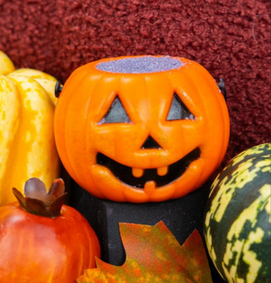 Pumpkin Cauldron Bath Bombs