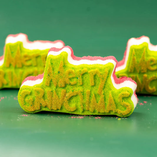 "Merry Grinchmas" Bath Bomb