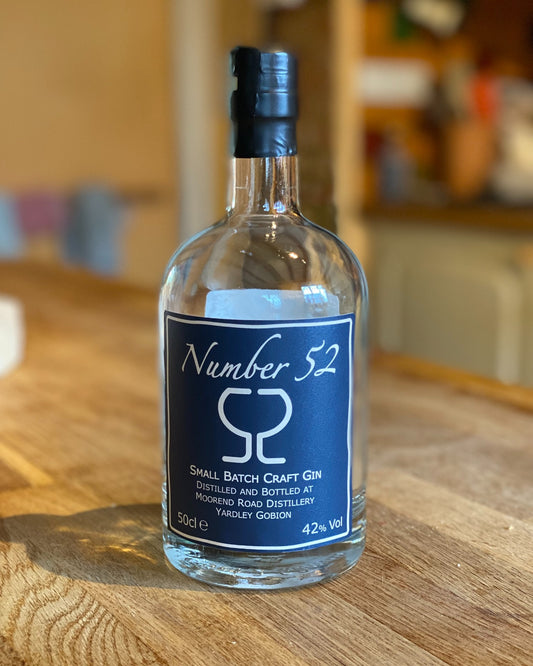 Number 52 Dry Gin (Moorend Distillery)