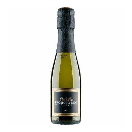 Mini prosecco bottle perfect for including in gift box or hampers