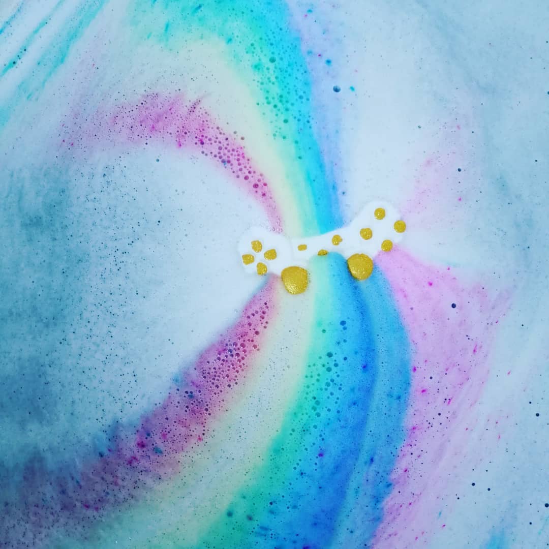 Rainbow PlayStation Bath Bomb