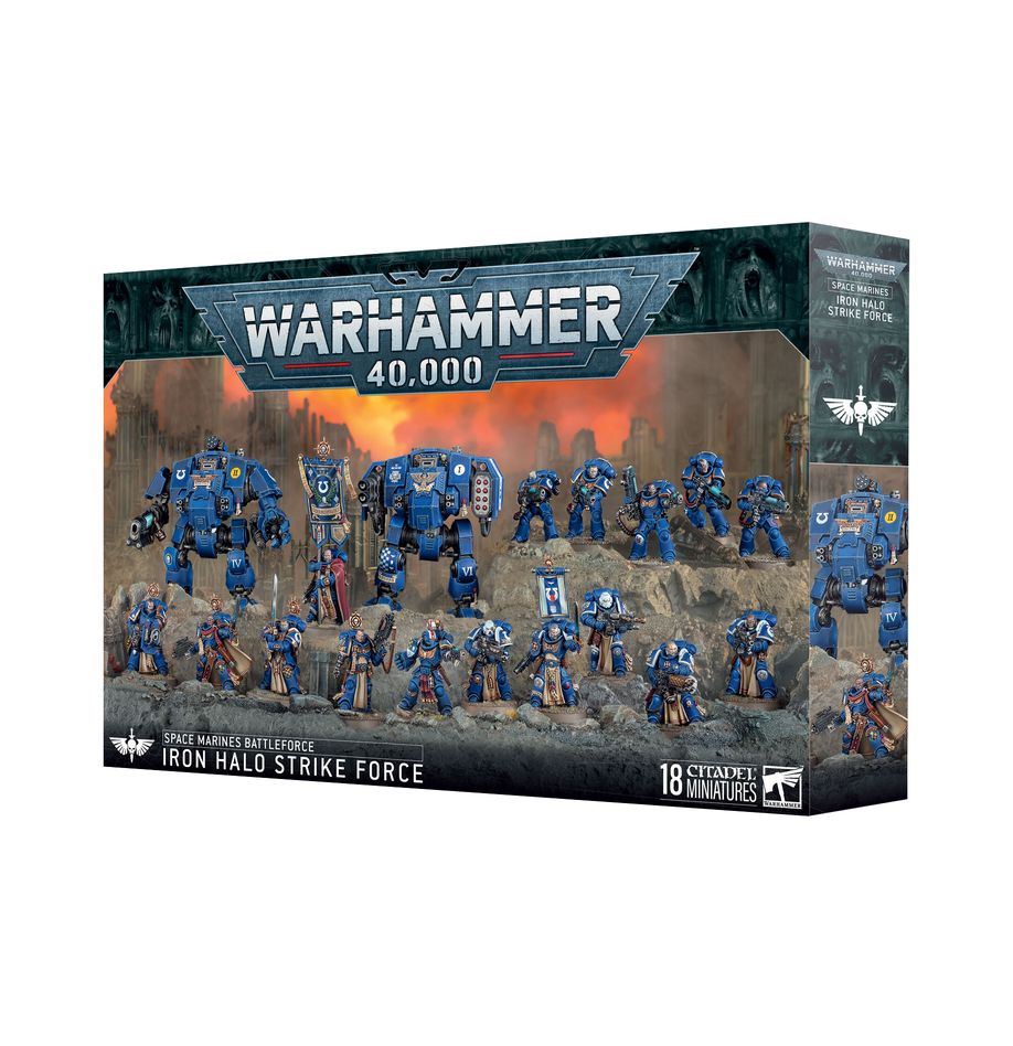 Space Marines Battleforces Iron Halo Strike Force