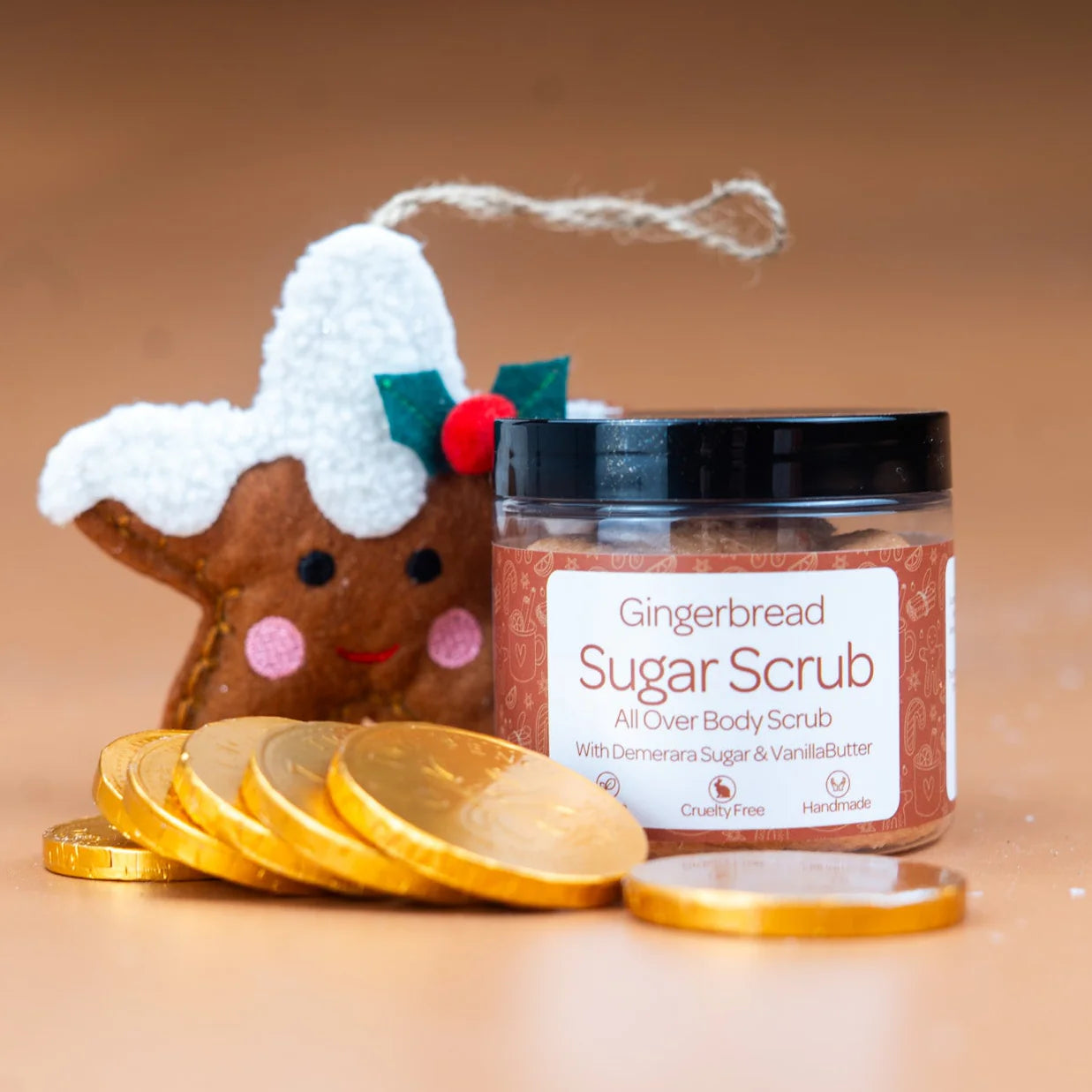 Gingerbread Sugar Scrub: All over Body Scrub