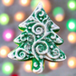 Lace Christmas Tree Bath Bomb