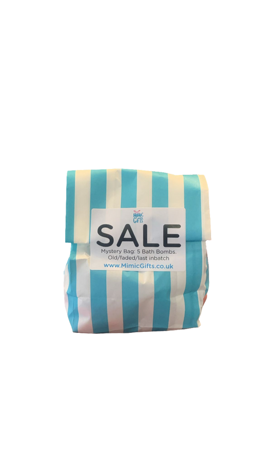 Sale - Bath Bomb bag of 5 old/end of batch