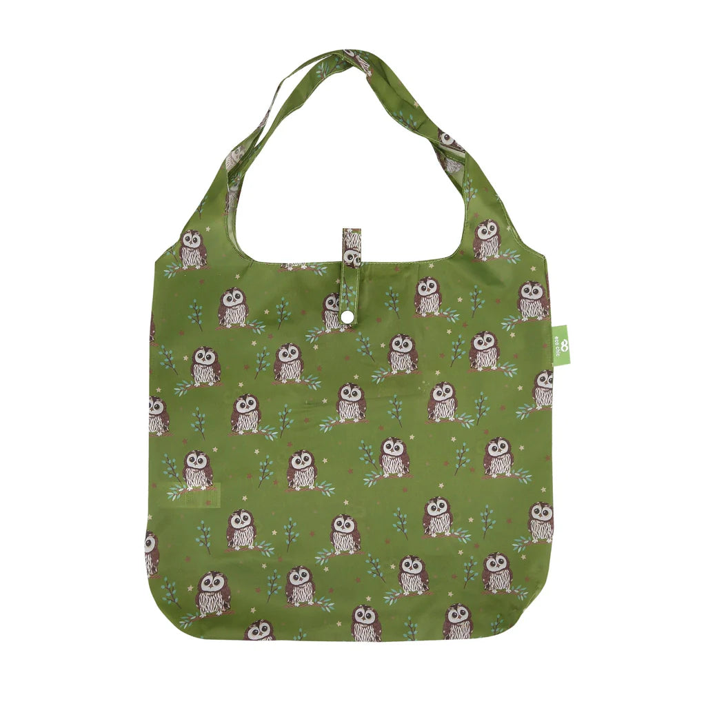 Foldable Shopping Bags (made from recycled bottles)