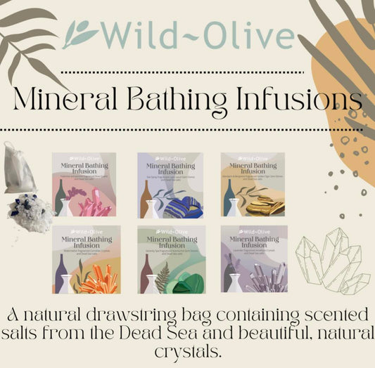 Crystal & Mineral Bathing Infusions