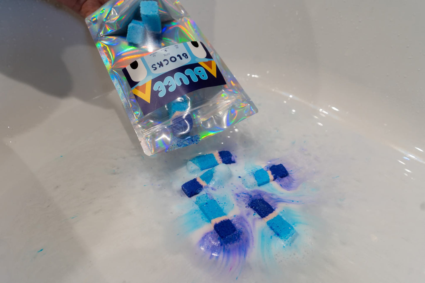 Bluee Blocks (Bath Bomb Rocks)