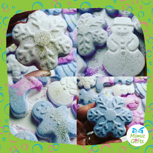 Children's Festive Mini Bath Bombs