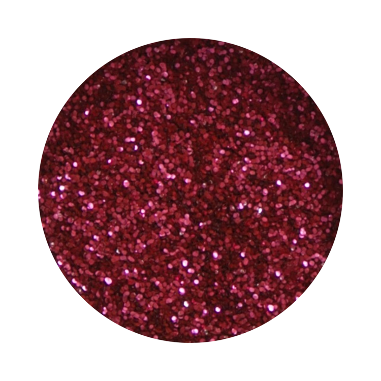 Berry Red Glitter