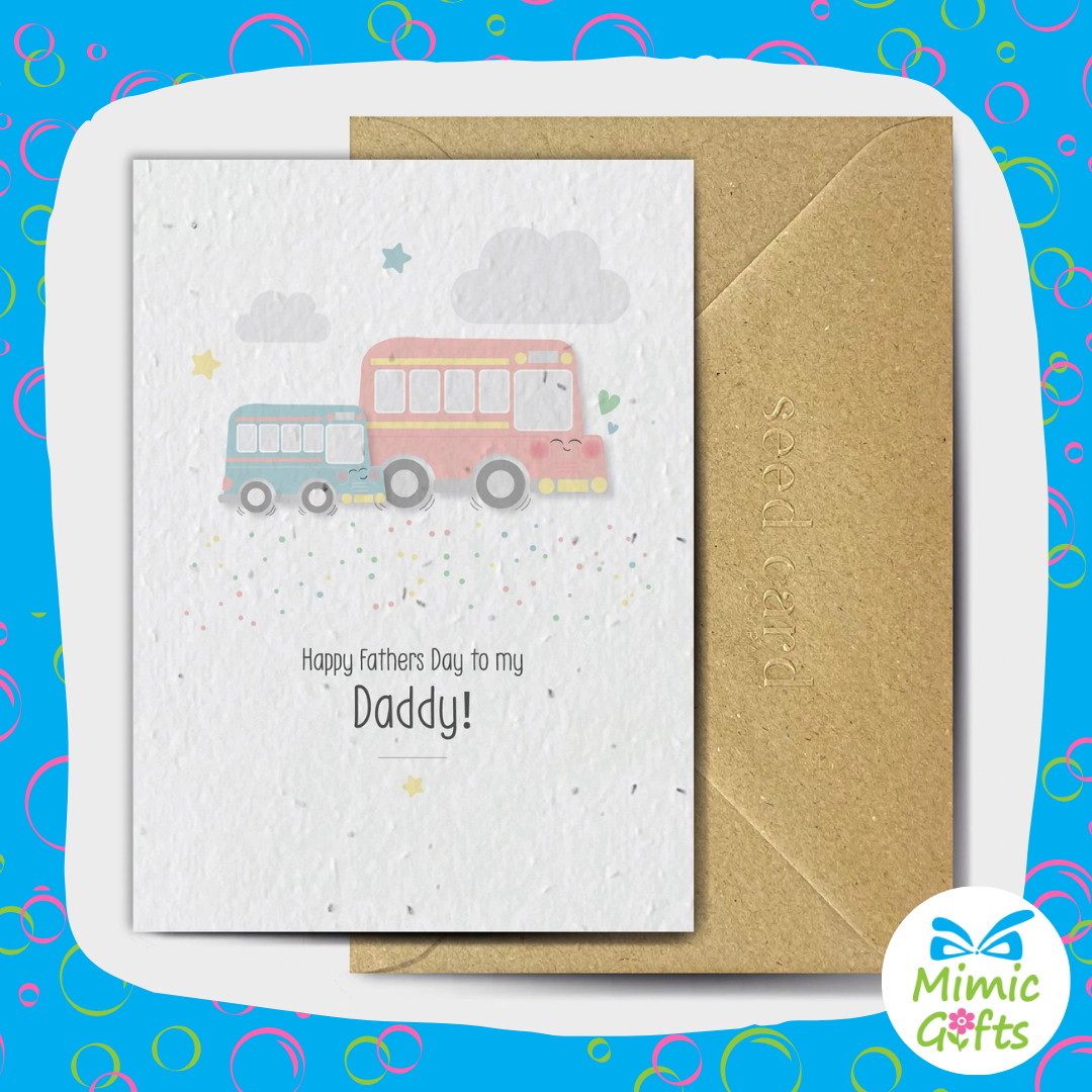 Fathers Day Plantable Seed Cards