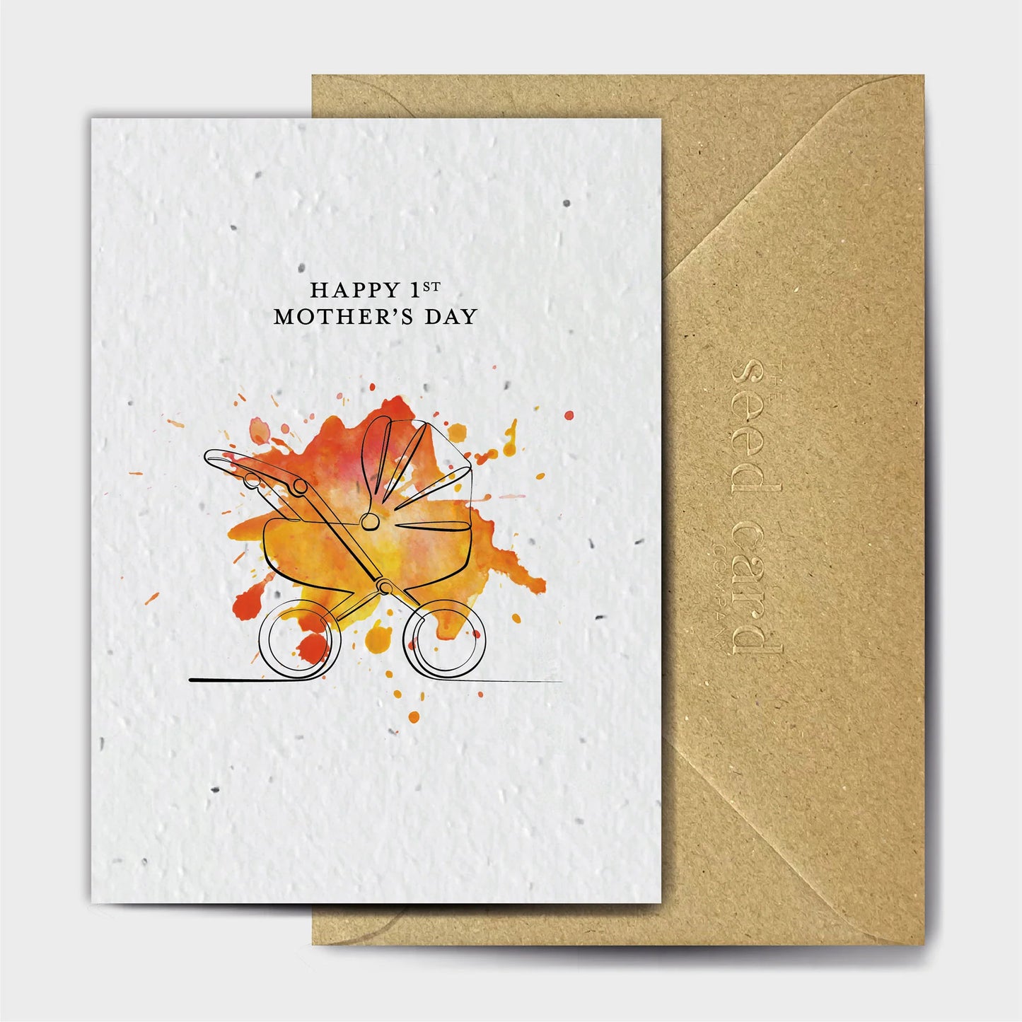Happy 1st Mothers Day - Plantable Seed Card