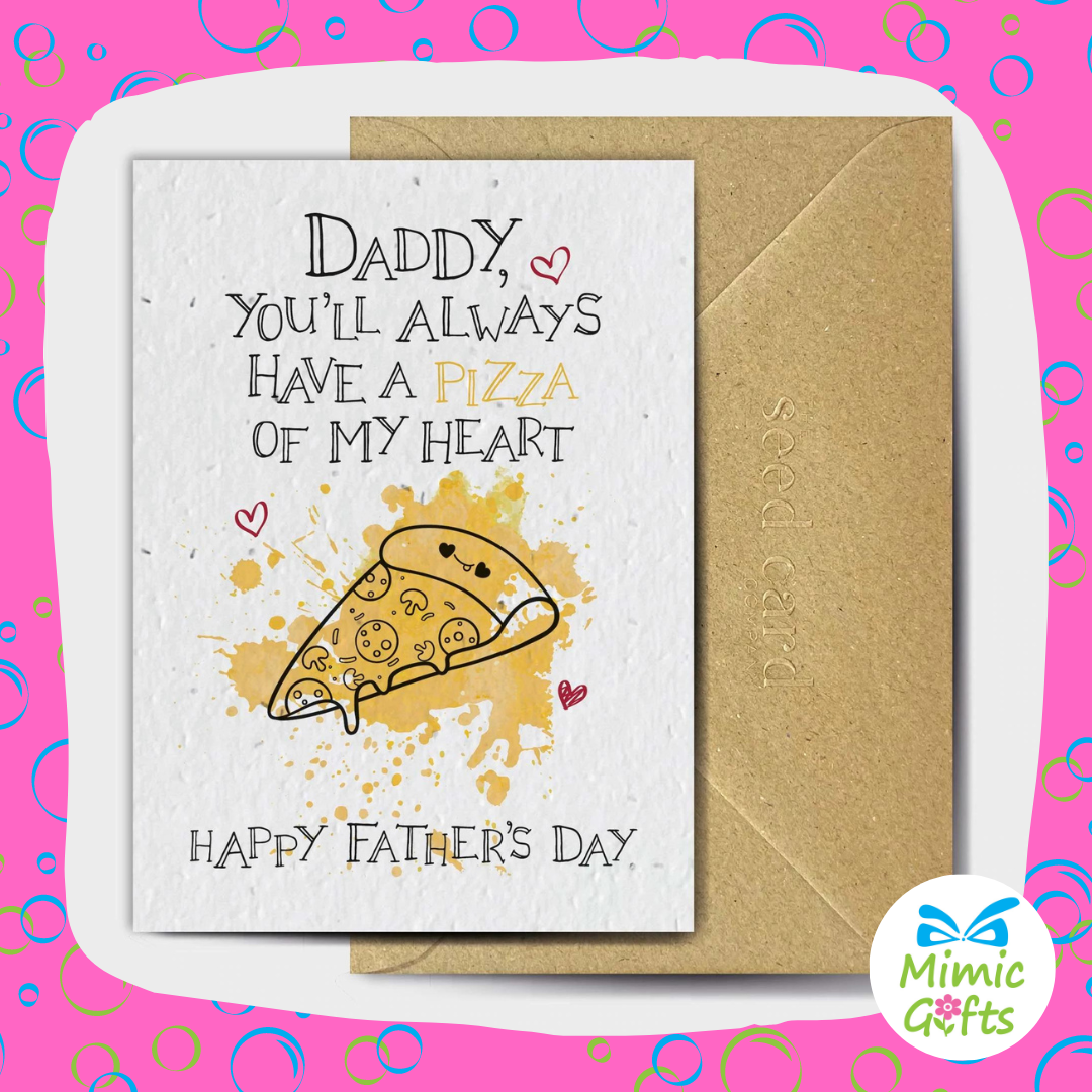 Fathers Day Plantable Seed Cards