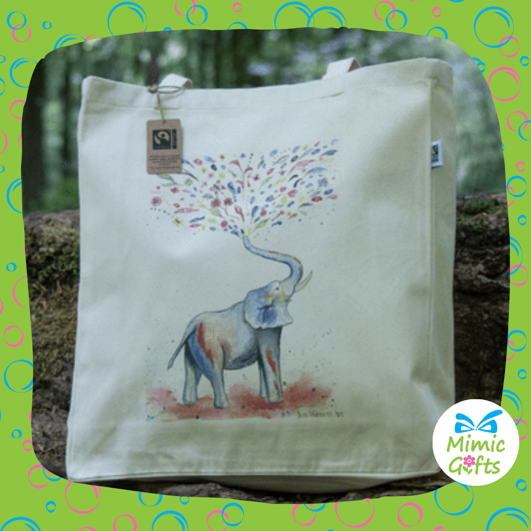 Large Cotton shopper bag (Fairtrade & Organic Cotton)