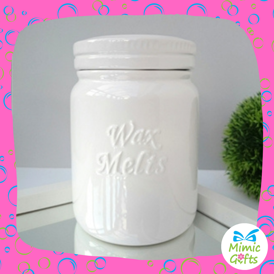 Ceramic Tealight Wax Melt storage jars