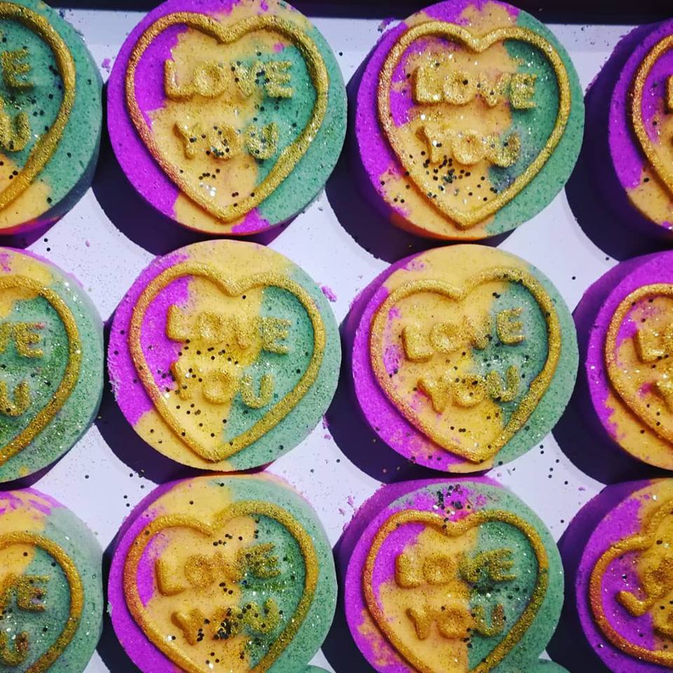 Sweetheart 'Love you' Bath Bombs